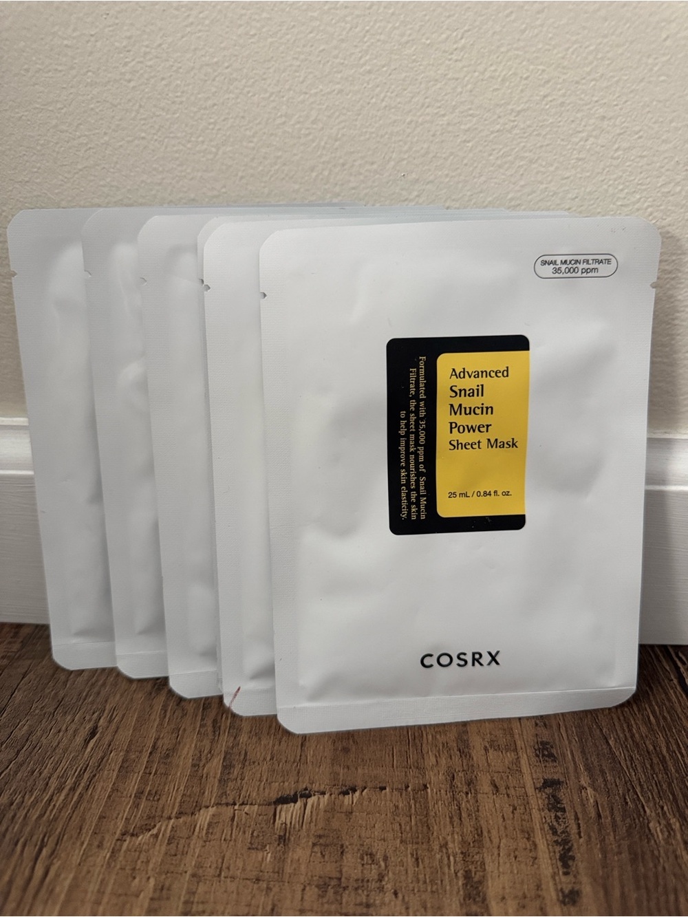 COSRX Advanced Snail Mucin Power Sheet Mask (6 Pack)